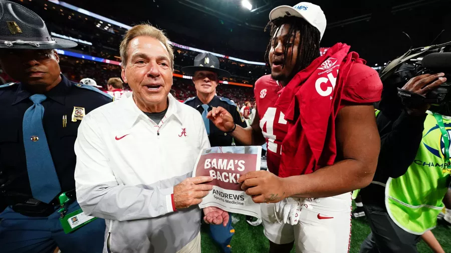 Alabama está de regreso, venció a Georgia y se coronó en la SEC