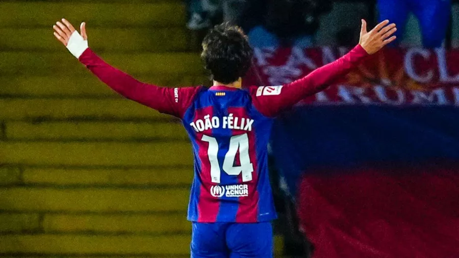 Joao Félix le marcó gol a su 'ex' y lo celebró por todo lo alto