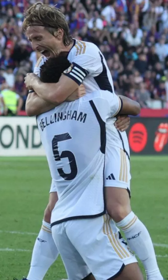 Real Madrid mima a Luka Modric y Jude Bellingham
