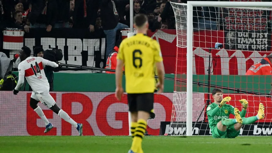 Stuttgart dejó fuera de la Pokal a Borussia Dortmund