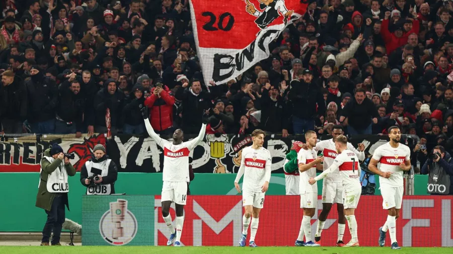 Stuttgart avanzó a cuartos de final de la Pokal por segunda ocasión consecutiva