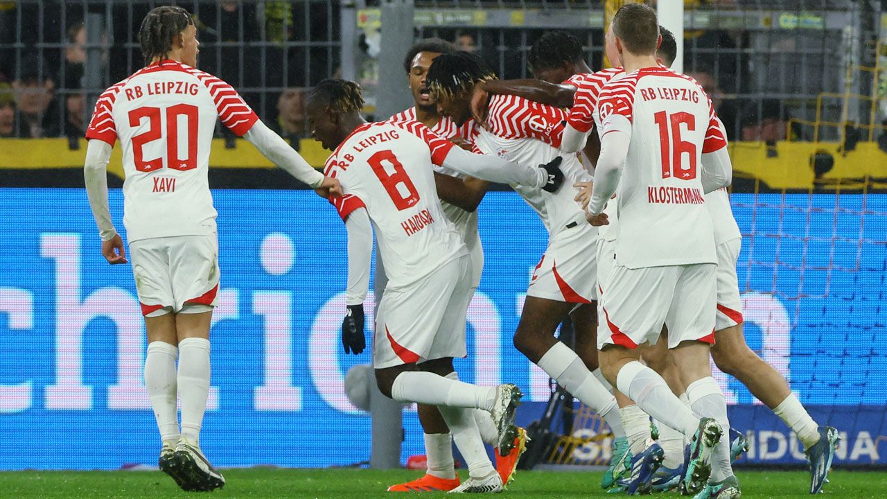 Borussia Dortmund cayó ante RB Leipzig que llegó a la Bundesliga