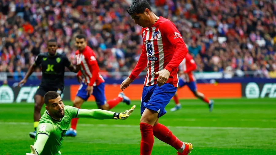 Álvaro Morata marcó el 1-0 a los 17 minutos