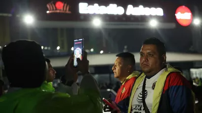 Así se vivieron los momentos previos al duelo de vuelta por las semifinales entre América y San Luis.