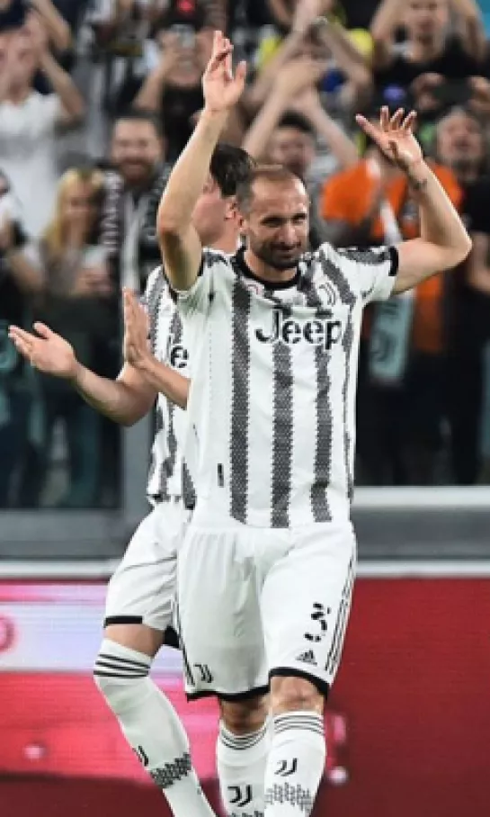 Despedida de altura por parte de la Juventus a Giorgio Chiellini