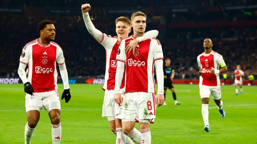 Ajax 3-1 AEK: los neerlandeses jugarán a la Conference League; los griegos quedaron eliminados.
