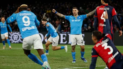 Napoli derrotó a Cagliari y va sumando en la Serie A