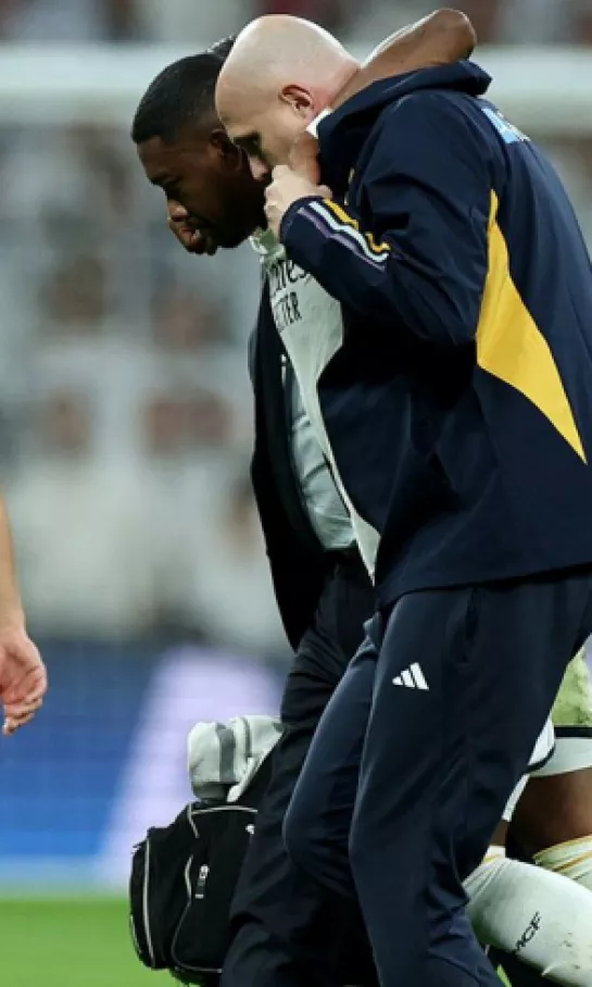 David Alaba 'se rompe' y se une a la lista de lesionados del Real Madrid