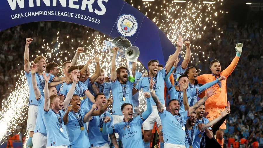 Manchester City se coronó en la Champions League y en el Mundial de Clubes