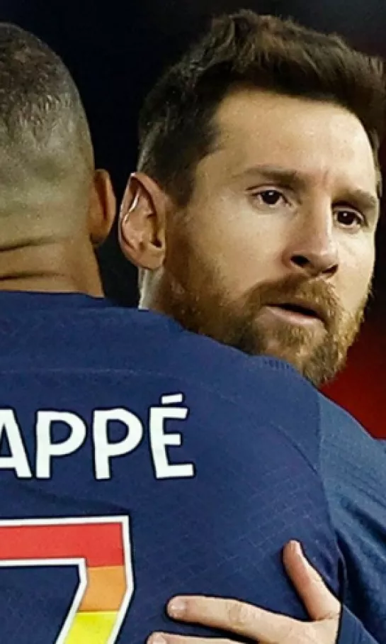 El placer de jugar con Leo Messi y  palabras de Kylian Mbappé