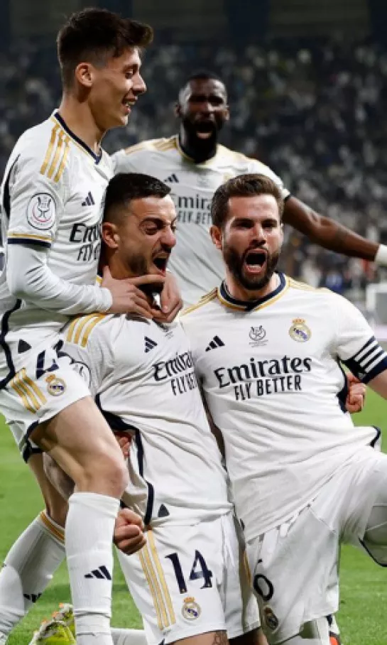 Una épica victoria lleva a Real Madrid a la final de la Supercopa de España
