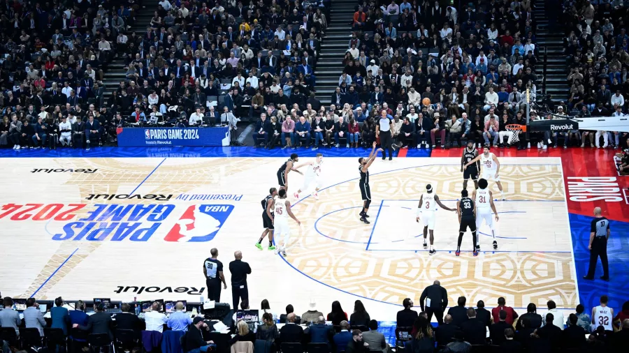 La NBA visitó París y las celebridades no faltaron