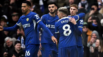 Chelsea alcanzó el octavo lugar de la tabla con 31 puntos
