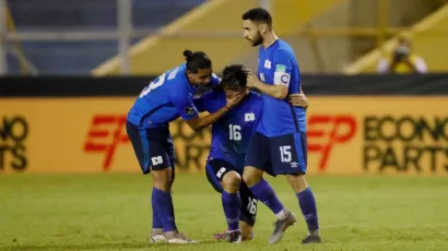 Selección de El Salvador. 19 de enero 2024 en El Salvador