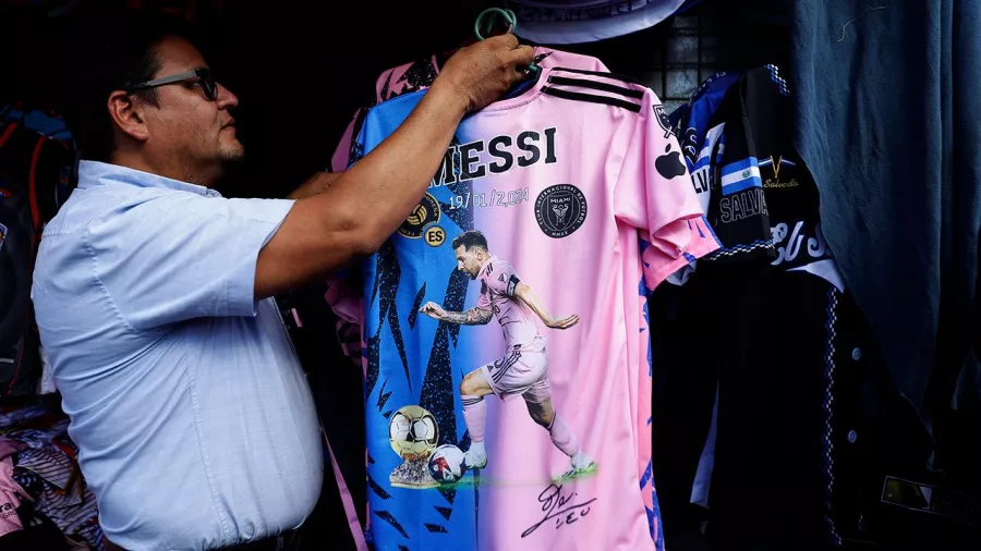 La fiebre por Lionel Messi en El Salvador.