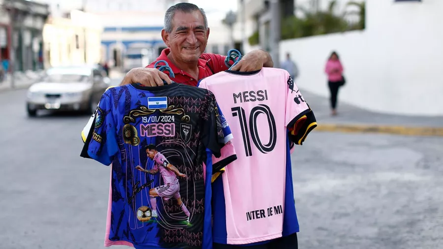 La fiebre por Lionel Messi en El Salvador.