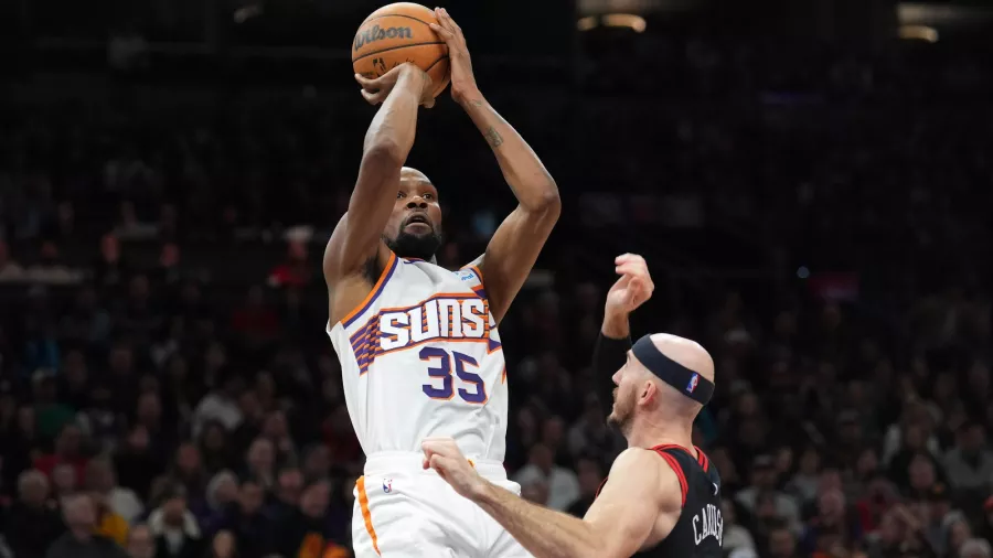 Conferencia Oeste: Kevin Durant, Phoenix Suns