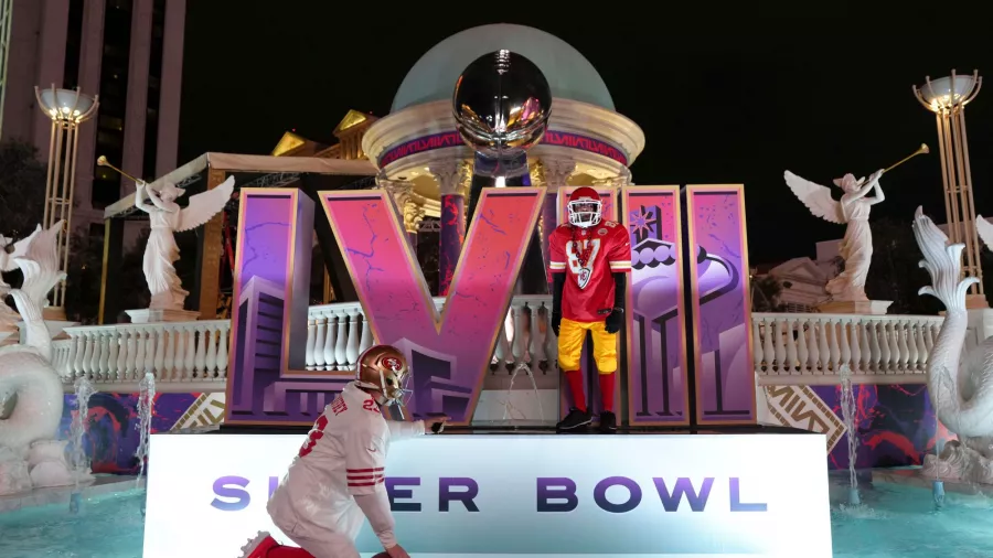 Las Vegas ya está en modo Super Bowl