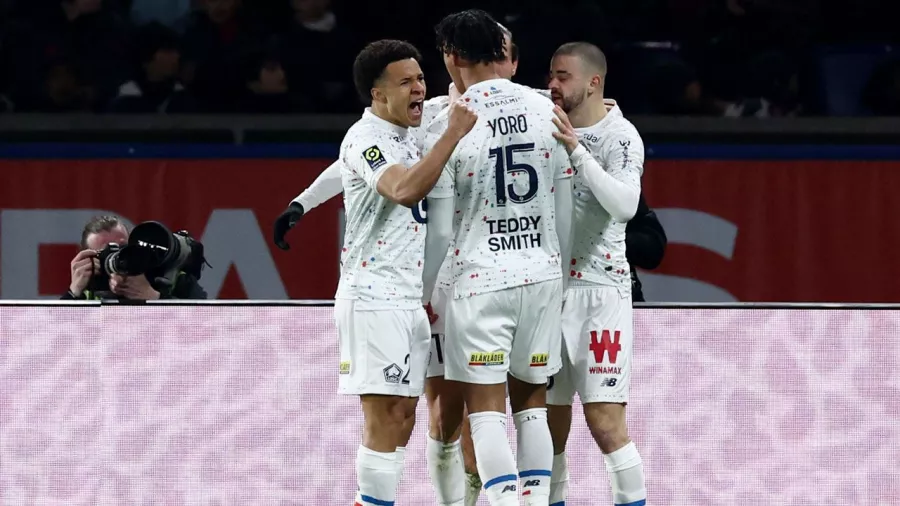 Lille ocupa la cuarta posición de la liga francesa con 35 puntos