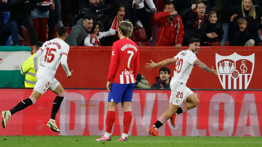Sevilla 1-0 Atlético de Madrid 