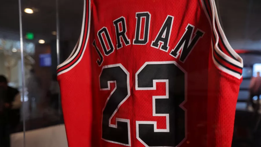 El legendario 23, ya retirado de los Chicago Bulls, es un número icónico