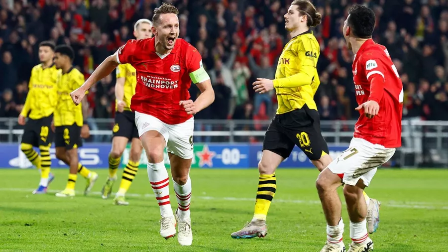PSV, el Dortmund y los goles del empate