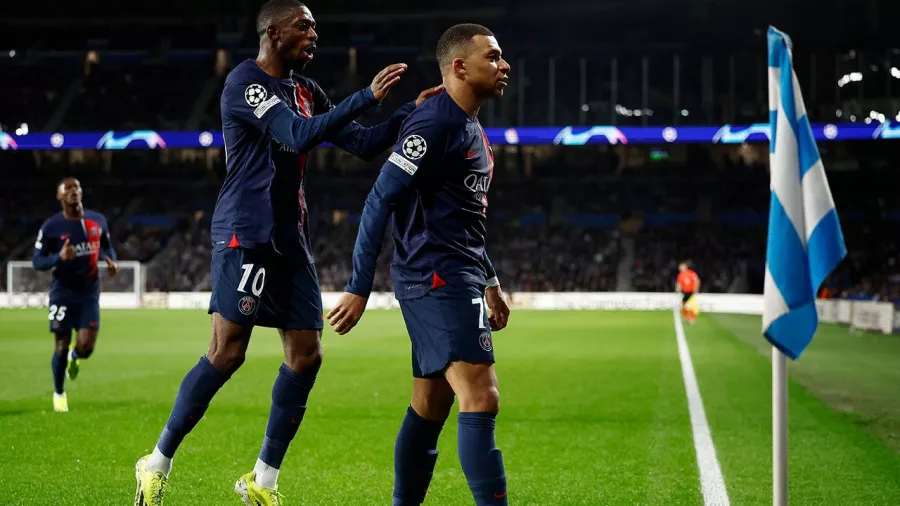 Kylian Mbappé pasa lista con el PSG y lo lleva a cuartos de final