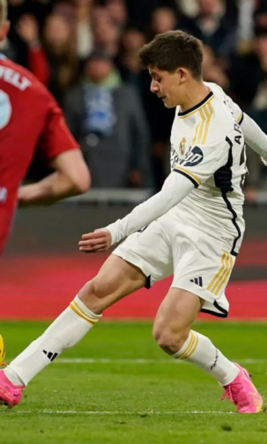 Arda Güler feliz tras marcar su primer gol con Real Madrid