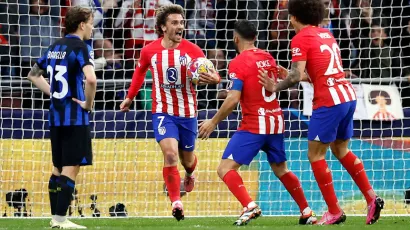 Antoine Griezmann reanimó al Atlético de Madrid en la Champions League