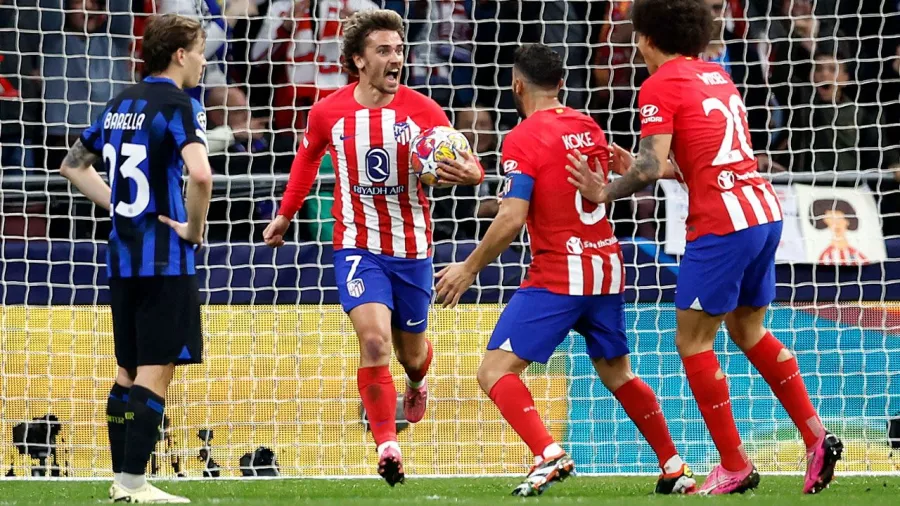 Antoine Griezmann reanimó al Atlético de Madrid en la Champions League