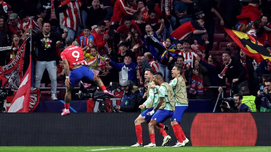 Depay marcó el 2-1 a favor del Atlético que llevó el partido a tiempos extra al minuto 87