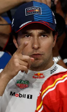 "Los Ferrari vienen fuertes, será un reto ganarles", admitió 'Checo' Pérez