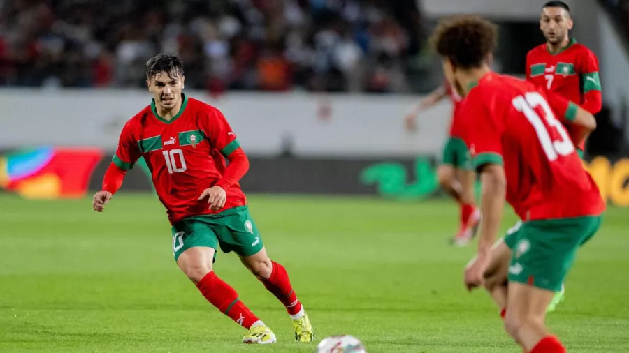 No anotó, pero Brahim Díaz lució bien en su debut con Marruecos