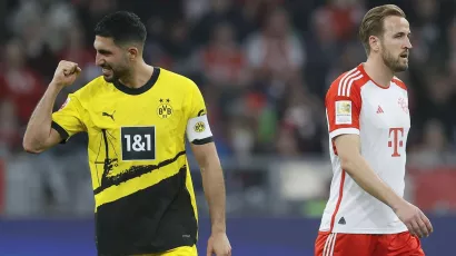 Borussia Dortmund venció a Bayern Munich que terminará su mandato en la Bundesliga