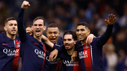 Paris Saint-Germain consiguió su victoria 50 en el clásico de la Ligue 1 ante Marsella