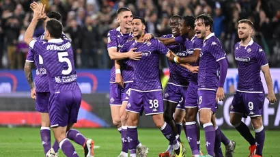 Fiorentina has a streak of three wins in a row against Atalanta in the Coppa Italia