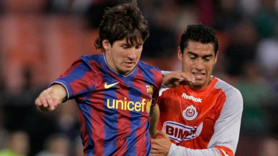 Chivas 1-1 Barcelona (agosto 2009) | Messi salió al medio tiempo