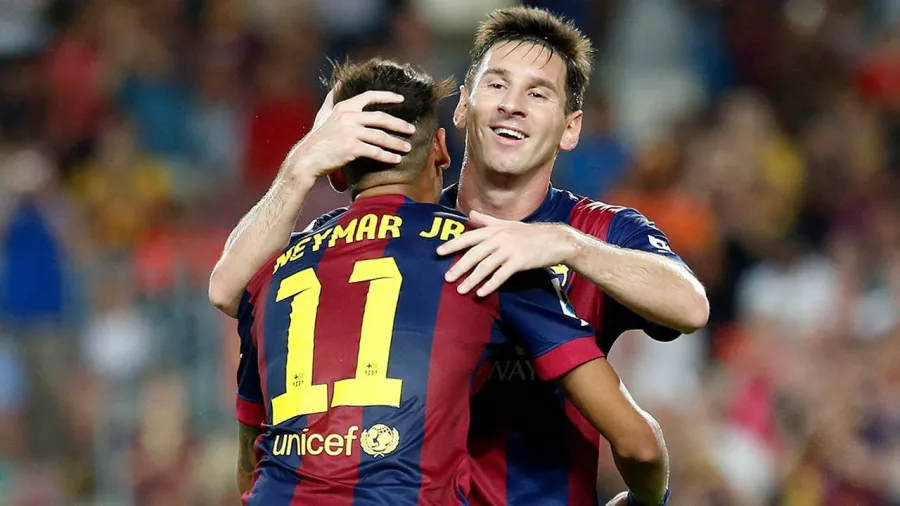 Barcelona 6-0 León (agosto 2014) | Messi anotó al 3’ y salió al 61’
