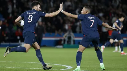 Paris Saint-Germain rescató un punto ante el último lugar de la Ligue 1