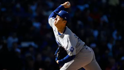 Joya de pitcheo de Yoshinobu Yamamoto y victoria de los Dodgers