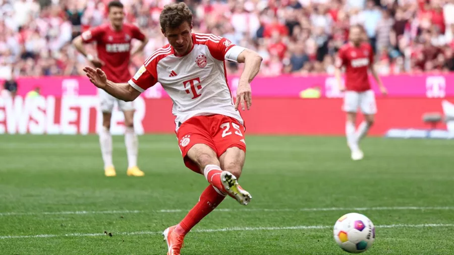 Thomas Müller anotó el 2-0 definitivo al 90+3 