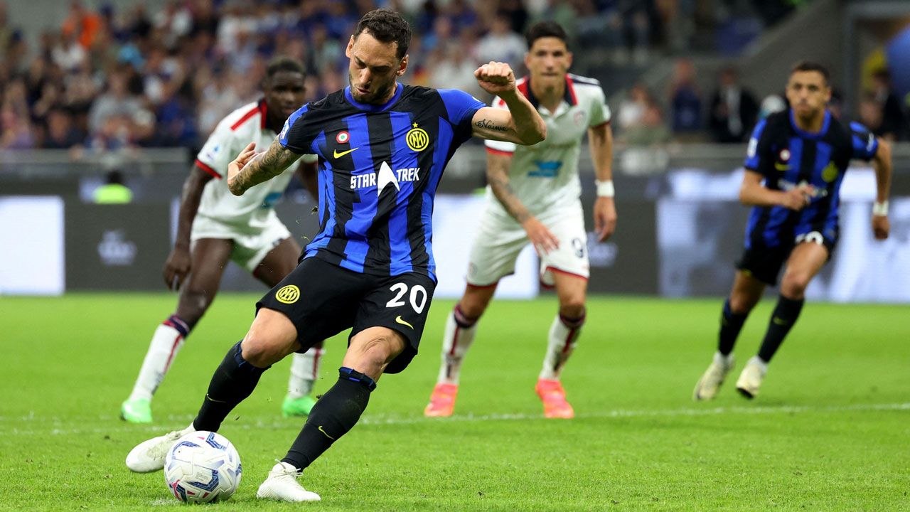 Inter tied with Cagliari, but could celebrate Serie A in the face of Milan