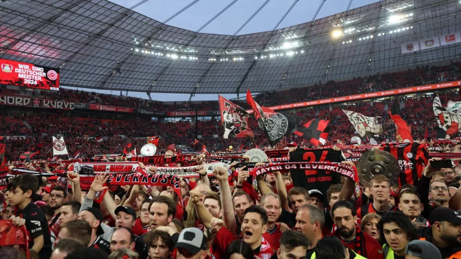Leverkusen se convirtió en campeón de la Bundesliga por primera vez en su historia