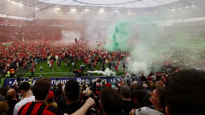 Increíble celebración para el nuevo campeón de la Bundesliga