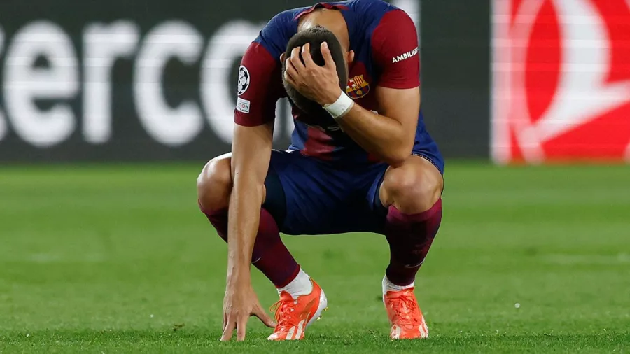 El Barcelona queda hundido en la Champions League otra vez