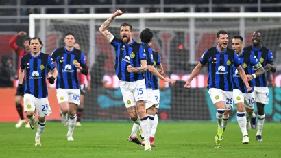 Los goles de Inter en el derbi que valieron el título de la Serie A