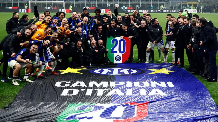 Inter consiguió su vigésimo título de la Serie A