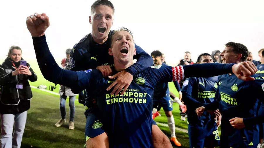 El PSV celebra un nuevo campeonato en la Eredivisie