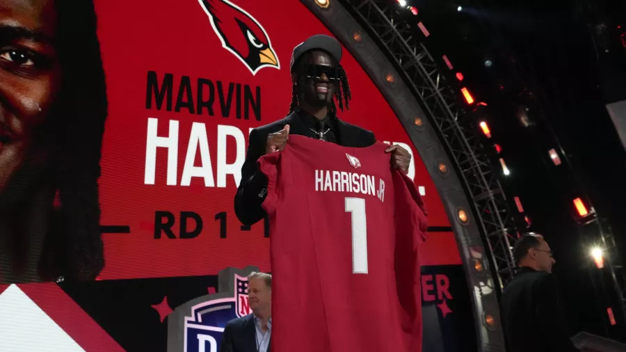 4.- Marvin Harrison Jr., Ohio State: Arizona Cardinals