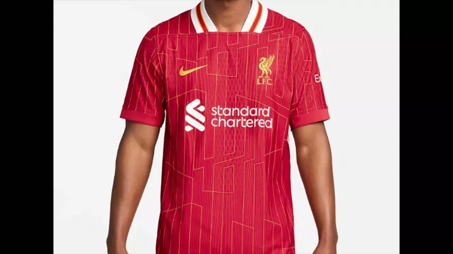 Liverpool presentó su camiseta para la temporada 2024/25, la última en la que los Reds vestirán Nike.